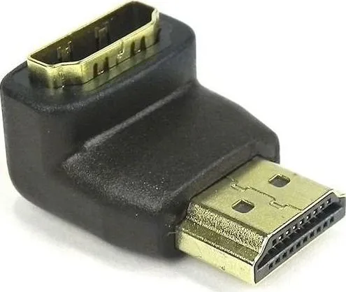 Përshtatës Qoltec HDMI AM / HDMI AF, i zi - 1
