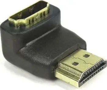 Përshtatës Qoltec HDMI AM / HDMI AF, i zi