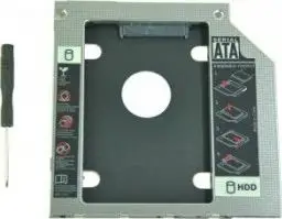 Kutia për diskun e dytë Qoltec, 2.5 HDD, 12.7mm