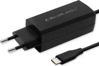 Karikues Qoltec 52420, 90W, GaN, USB-C 3.1, i zi