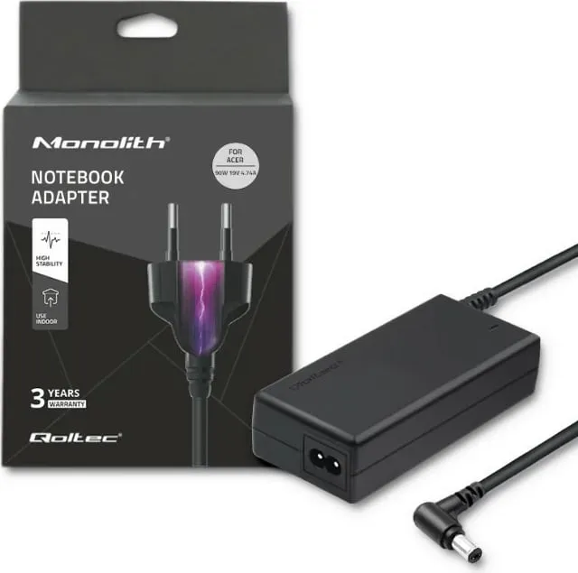 Karikues laptopi Qoltec, 90 W, i zi - 1
