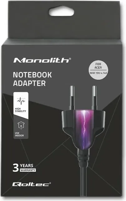 Karikues laptopi Qoltec, 90 W, i zi - 5