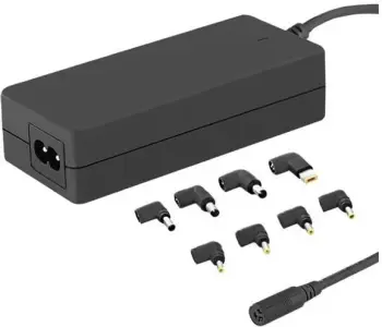Karikues dhe përshtatës për laptopë Qoltec, 65W