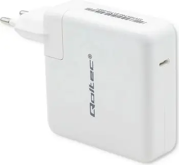 Karikues rrjeti Qoltec FAST, 96W, USB C PD, i bardhë