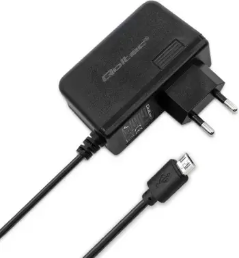 Karikues rrjeti Qoltec 15W 5V 3A micro USB, i zi