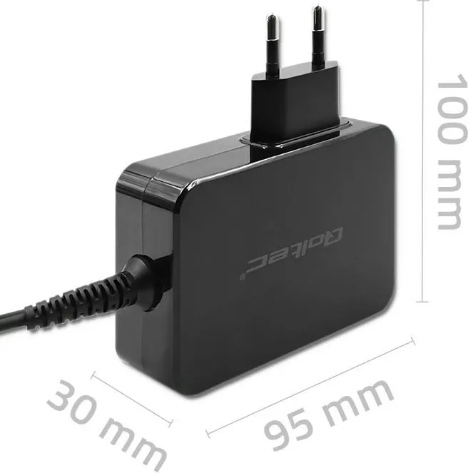 Karikues rrjeti Qoltec GaN Power PRO 52388, 100W, USB C, i bardhë - 4