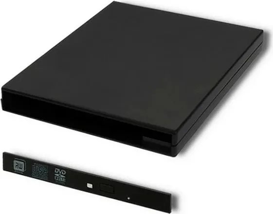 Kutia e jashtme Qoltec për SATA CD/DVD, USB 2.0 - 1