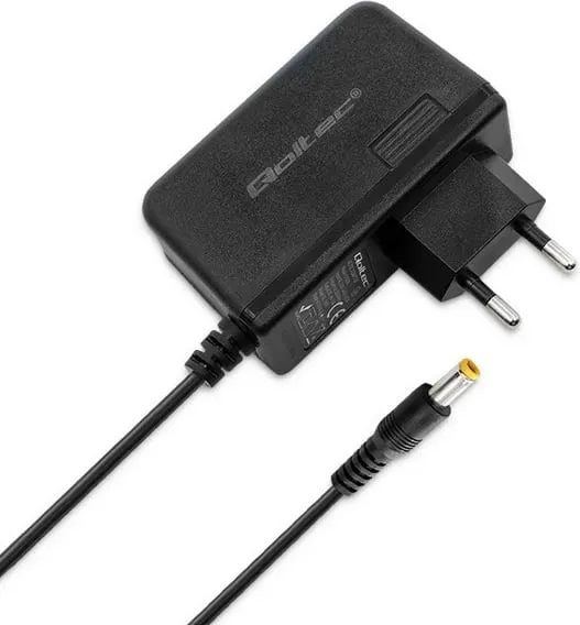 Adapter karikues Qoltec Plug in, 18W, 9V 2A, 5.5x2.5 mm, i zi - 2