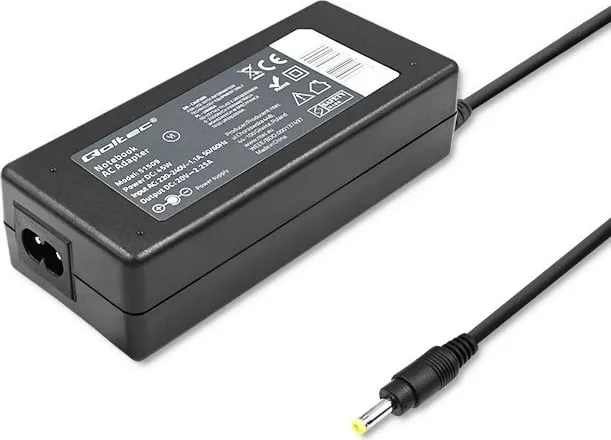 Përshtatës rryme për laptop Qoltec, 45W, 1.7mm, 2.2 A, 20V - 4