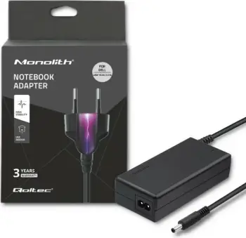 Karikues për laptop Qoltec 45W, 19.5V, 2.3A, i zi