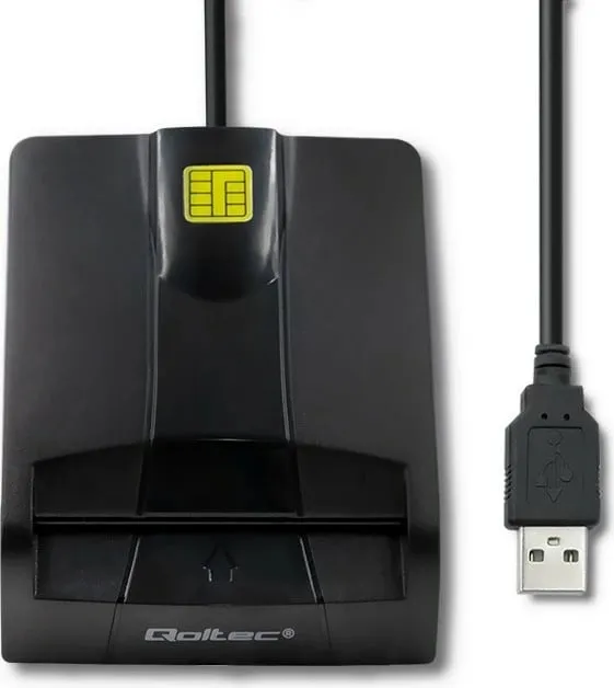Lexues kartelash Qoltec 50634, USB Type C, i zi - 5