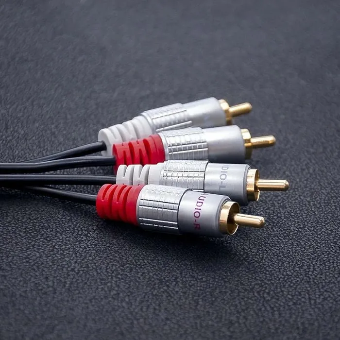 Set kabllo Qoltec RCA, 2m, 2 copë - 2