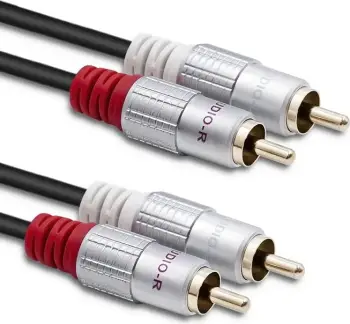 Set kabllo Qoltec RCA, 2m, 2 copë