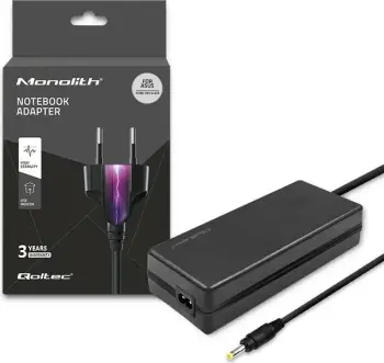 Karikues laptopi Qoltec për Asus, 120W, 19V 6.32A, i zi