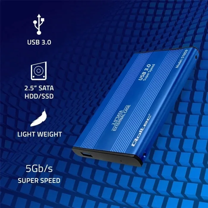 Disk Qoltec 2.5" USB 3.0 Bay (51859) - 2