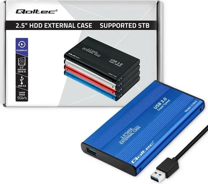 Disk Qoltec 2.5" USB 3.0 Bay (51859) - 4