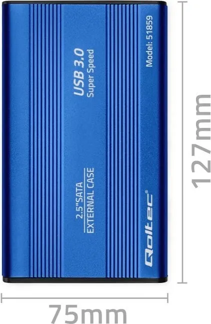 Disk Qoltec 2.5" USB 3.0 Bay (51859) - 7