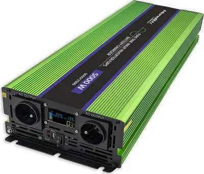 Inverter Qoltec Monolith, 2500W 5000W, 12V në 230V, valë sinusoide e pastër - 14