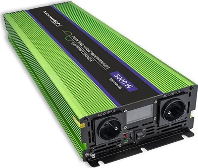Inverter Qoltec Monolith, 2500W 5000W, 12V në 230V, valë sinusoide e pastër - 15
