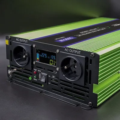 Inverter Qoltec Monolith, 2500W 5000W, 12V në 230V, valë sinusoide e pastër - 5