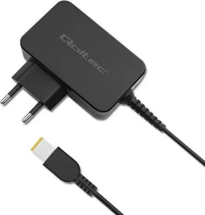 Adaptues karikues për laptop Qoltec për Lenovo, 45W, 20V 2.25A, slim tip me pin, i zi - 4