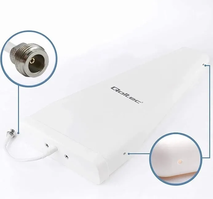 Antena Qoltec 57043 4G LTE DUAL, Bakër - 11