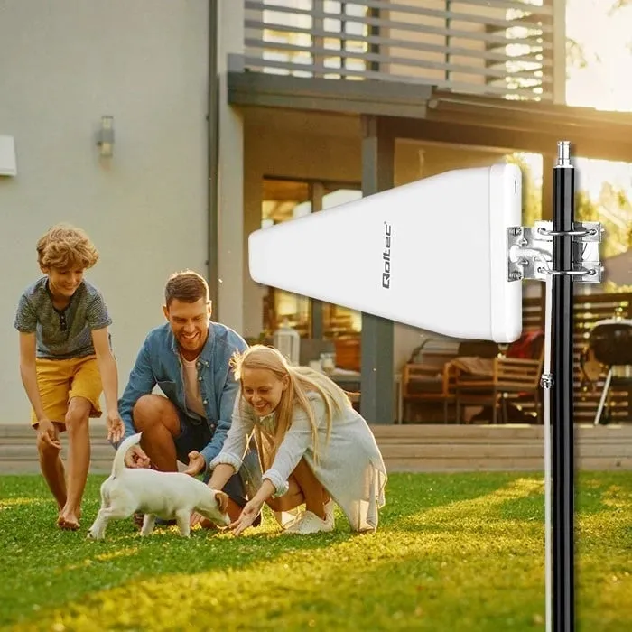 Antena Qoltec 57043 4G LTE DUAL, Bakër - 3
