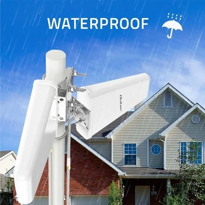 Antena Qoltec 57043 4G LTE DUAL, Bakër - 6