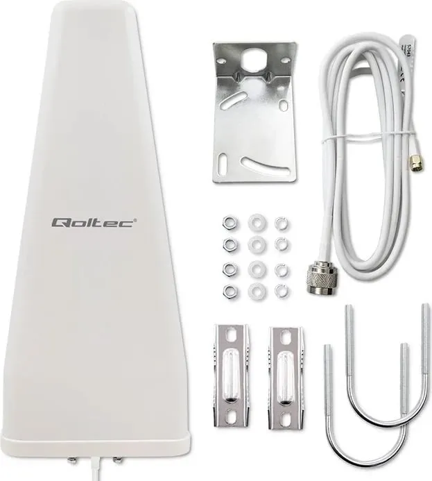 Antena Qoltec 57043 4G LTE DUAL, Bakër - 7