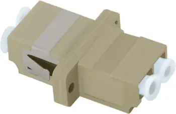 Adapter fibër optike Qoltec LC UPC, duplex, multimode, i gjelbër
