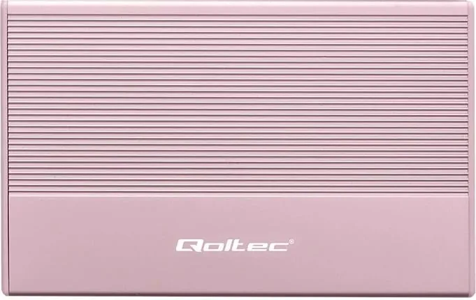 Kuti e jashtme për disk Qoltec, 2.5", USB 3.0, 2TB, rozë - 10