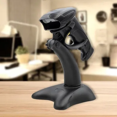 Stand për lexues barkodesh Qoltec 50855, universal, i zi - 3