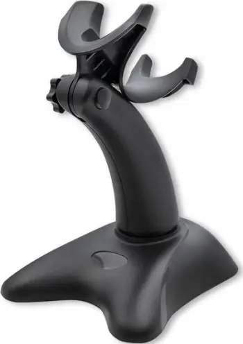 Stand për lexues barkodesh Qoltec 50855, universal, i zi