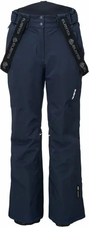 Trenerka për fëmijë Iguana Warwick TG Jr Sweatpants, pambuk me elastan, me xhepa anësorë, gri
