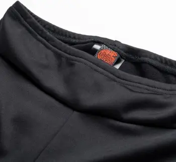 Leggings për vajza Iguana Charlton Tg Jr, të ngushta, me microfleece, të zeza