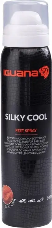 Spray për këmbë Iguana Silky Cool, kundër fërkimit, efekt freskues
