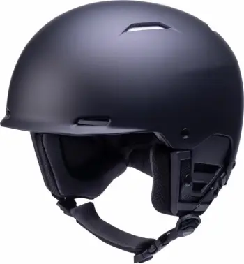 Helmetë për ski Iguana, unisex, e zezë
