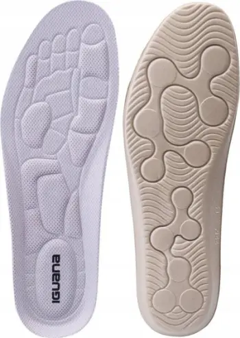 Tabane këpucësh Iguana Akri Comfort Insole 92800617469, shkumë PU, aromë livando