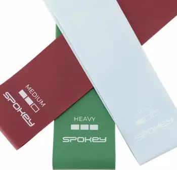 Shirita rezistence Spokey Flex Set SPK-943086, set 3 copë, latex, shumëngjyrëshe