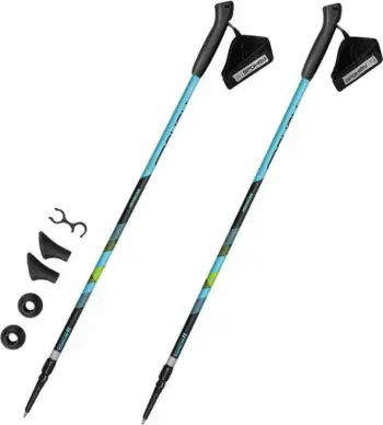 Shkopinj nordikë Spokey Meadow 929462, alumini, 105-135cm, me amortizim