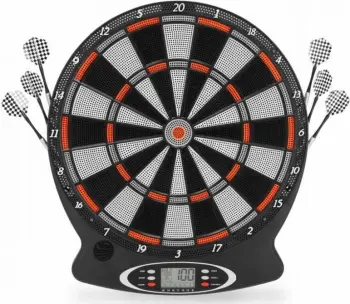 Tabla elektronike dart Spokey Narvi Lite, LED, deri 8 lojtarë, shumëngjyrëshe