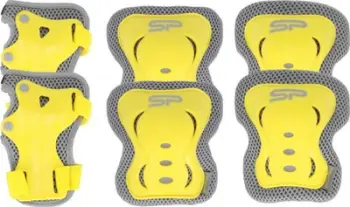 Set mbrojtës për patina Spokey Shield Jr, për fëmijë, 3 pjesë, i zi