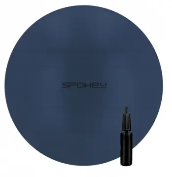 Top palestrë Spokey FITBALL, 55cm, me pompë, gri