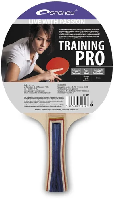 Raketa për ping pong Spokey Training Pro (81919) - 1