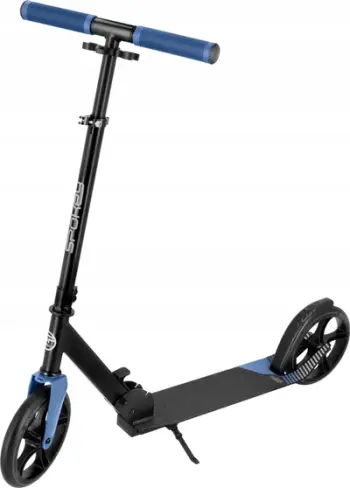 Trotinet Spokey CITY FLOW, rrota 200 mm, strukturë alumini dhe çeliku, gri