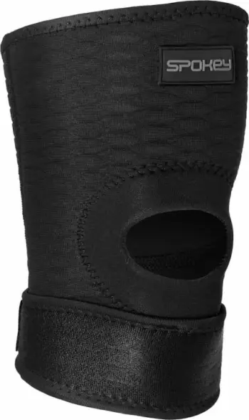 Stabilizues për gju Spokey Lafe H SPK-941940, elastik, i frymëmarrshëm, i zi