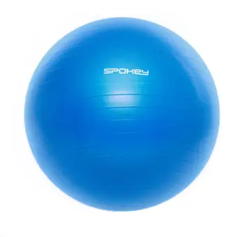 Top për gjimnastikë Spokey Fitball III, 65 cm, i kaltër