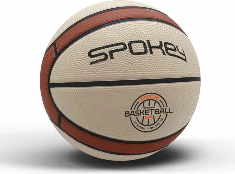 Top basketbolli Spokey, për të gjithë, e zezë - 1