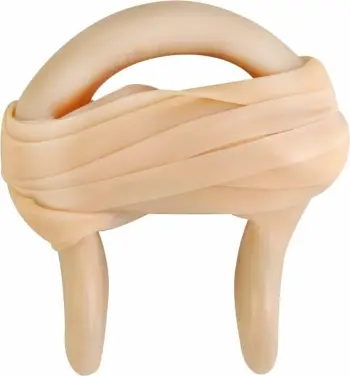 Kapëse hunde për not Spokey Pelamis 84115, silikon, me rrip, gri