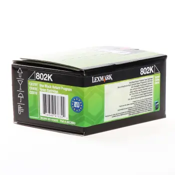 Ngjyrë Lexmark 80C20K0, e zezë